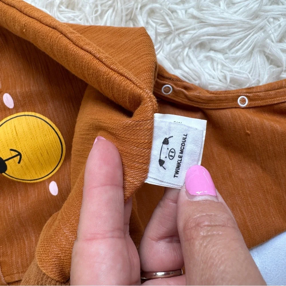 PatPat | Cute Bear Romper w/ Snaps - Picture 6 of 7